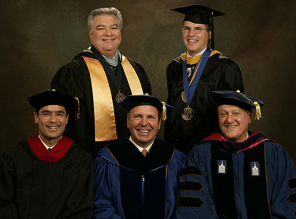 Anderson with Bob Donius, Carl T. Hayden, Jim Grillo, and Lawrence Burns